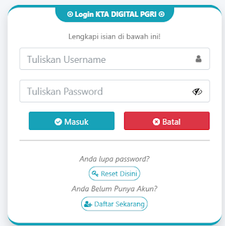 Register PGRI Pagar Alam - Persatuan Guru Republik Indonesia Cabang Pagar Alam